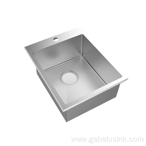 SUS304 Stainless Steel Single Bowl Kitchen Sink